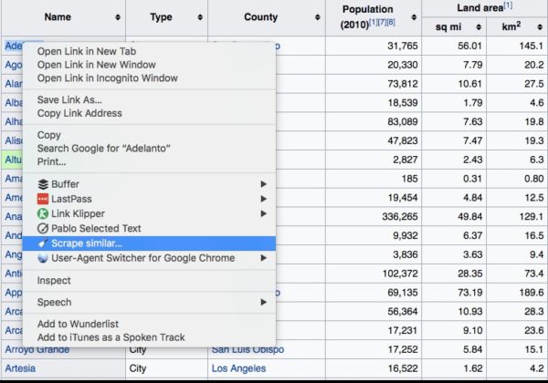 Scrape Similar - Select Text - How to Scrape Websites