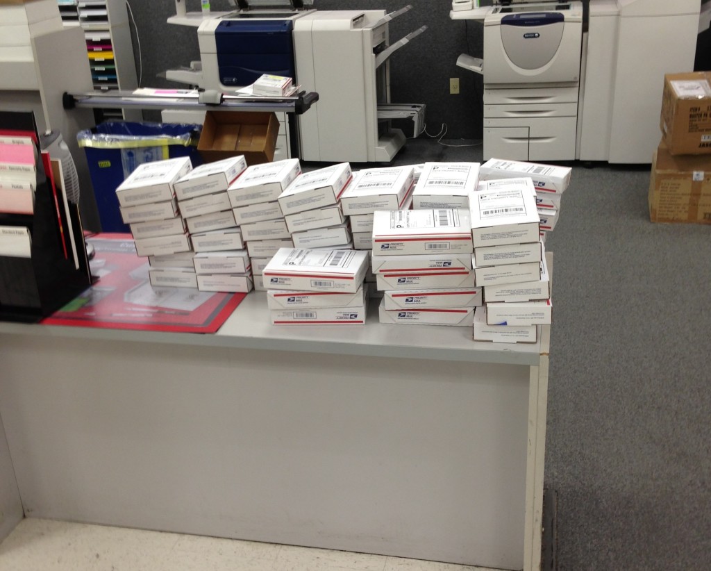 Shipping Out Boxes